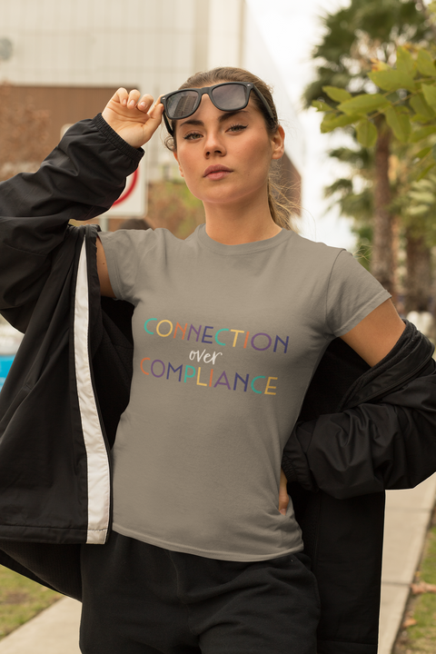 🖤✨ CONNECTION over COMPLIANCE – Statement DTF Transfer FT623