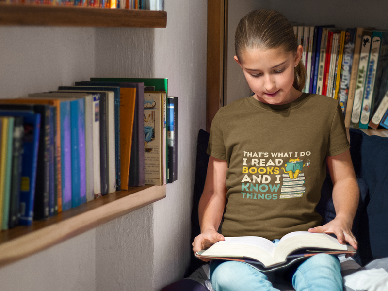 📚🐱 That’s What I Do: I Read Books and I Know Things DTF Transfer FT746