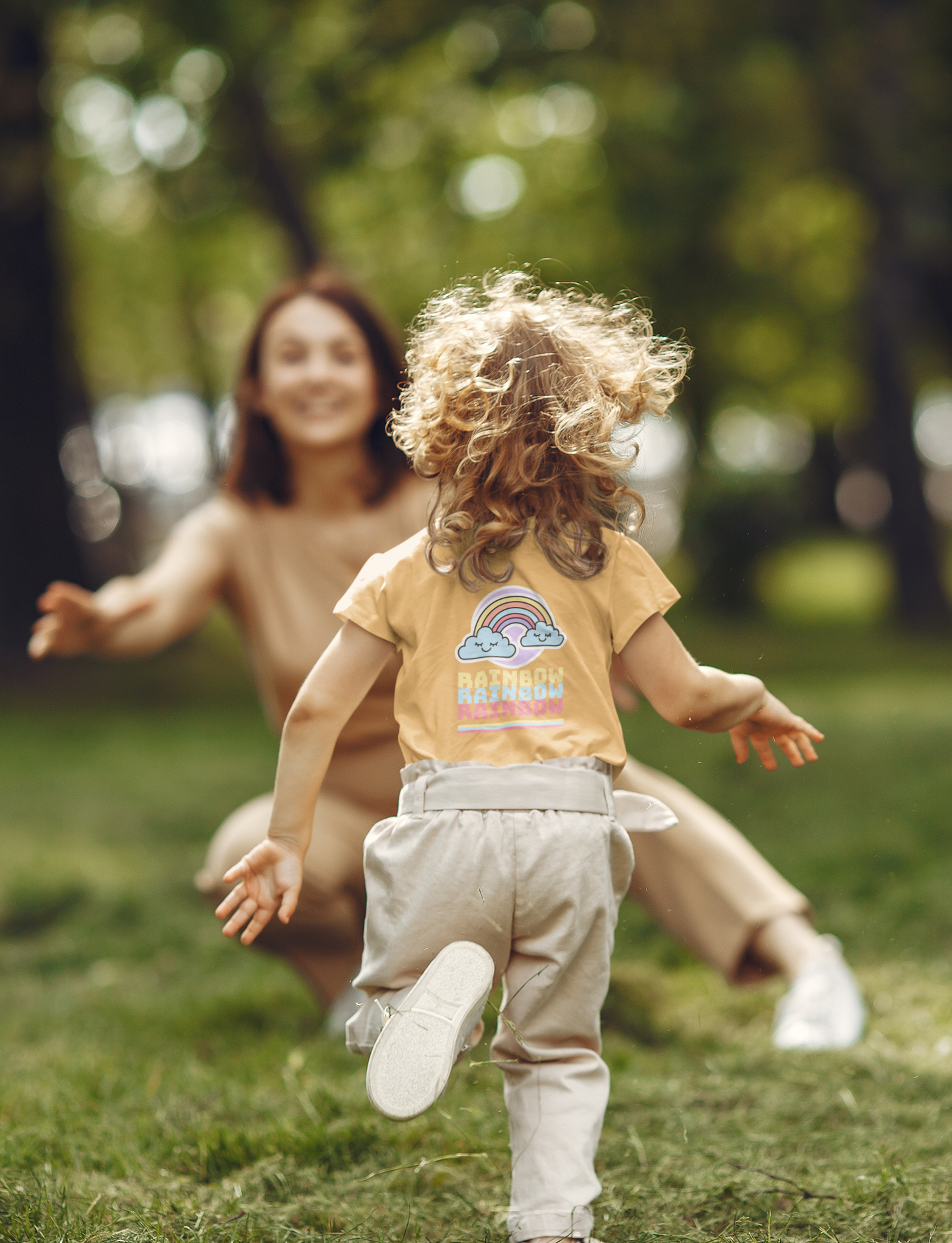 🌈☁️ RAINBOW RAINBOW RAINBOW | Pastel Joy DTF Transfer FT842