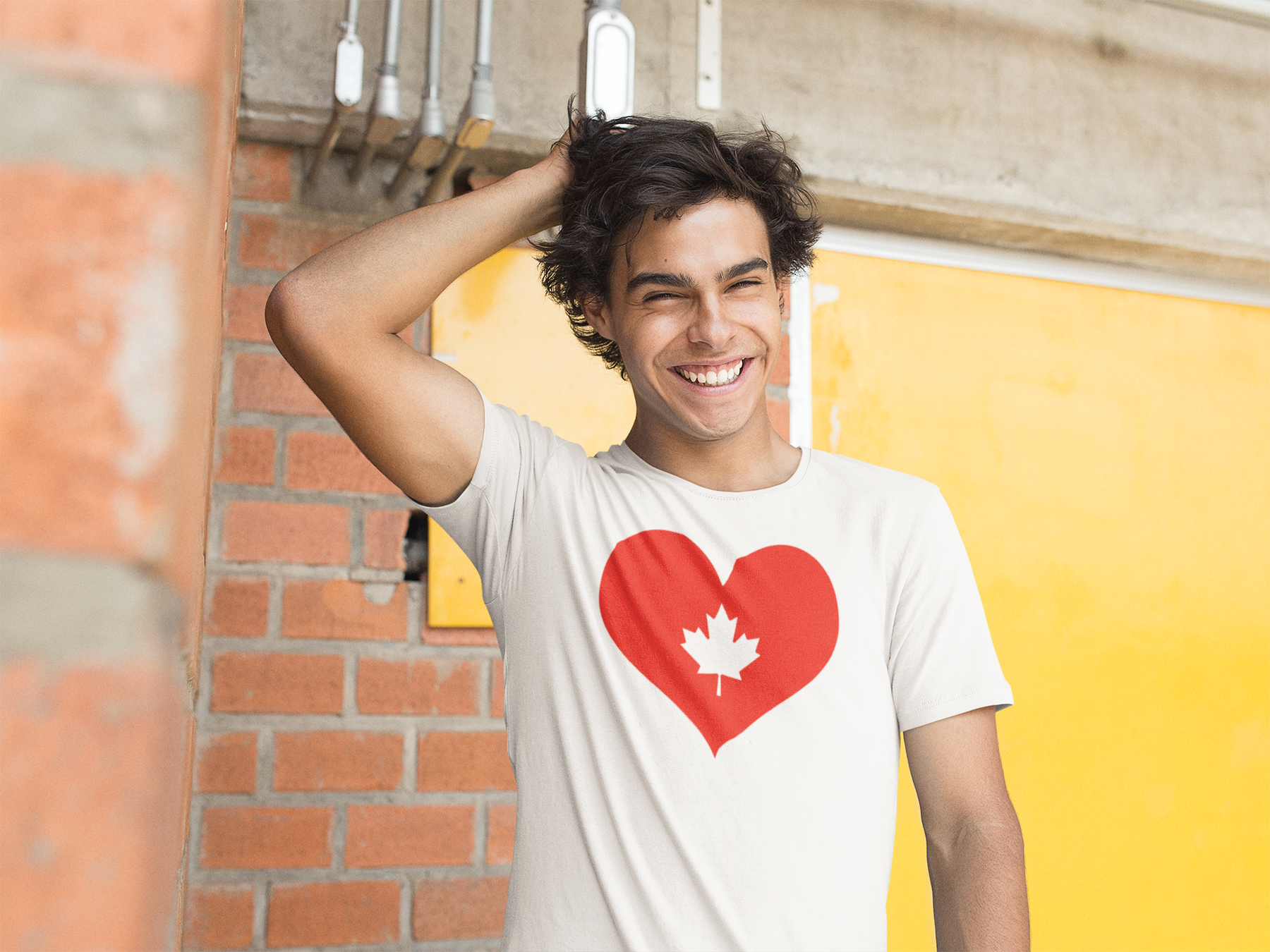 Heart Canada Maple Flag FT29