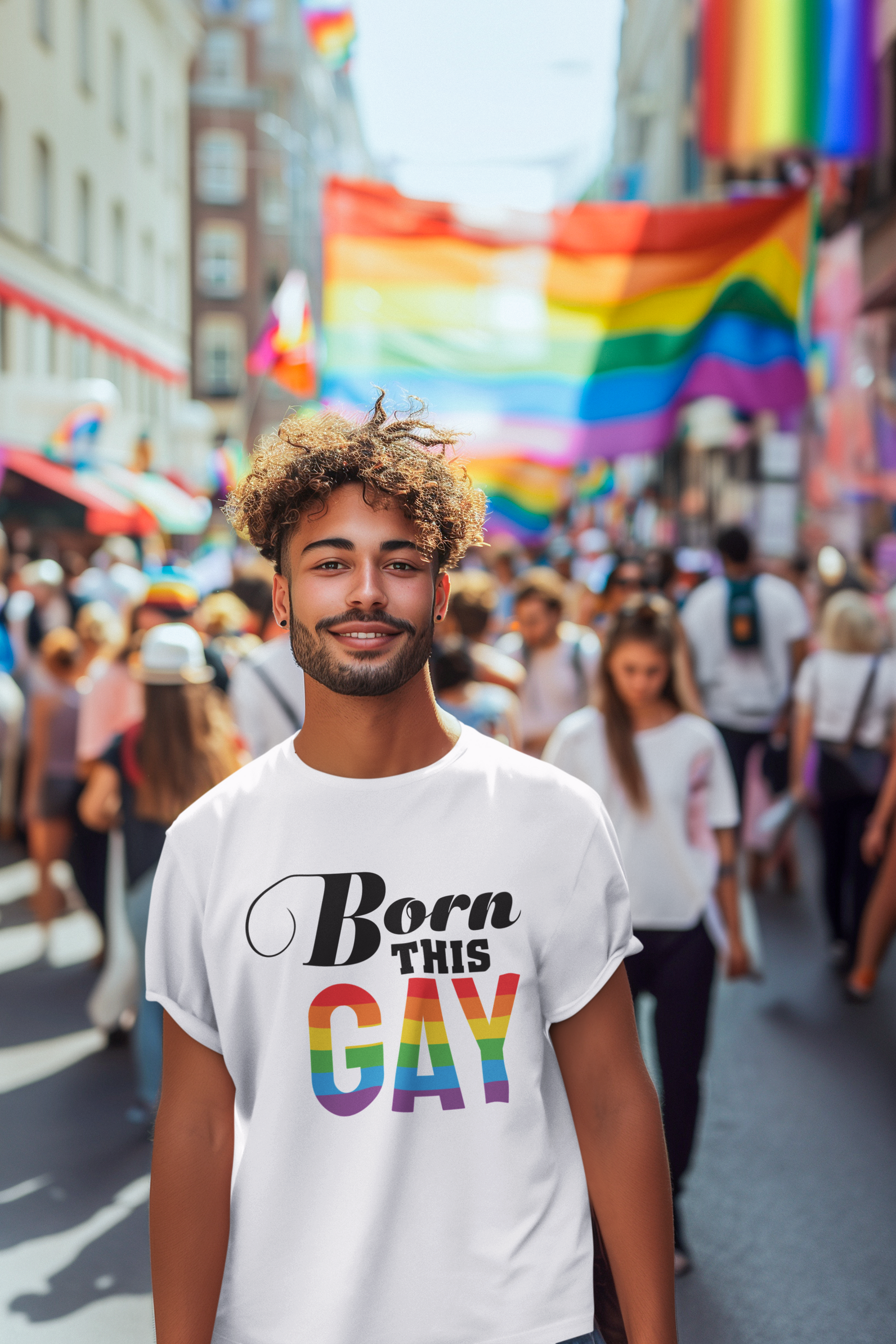 🏳️🌈 GAY Typography | Bold Pride DTF Transfer FT711