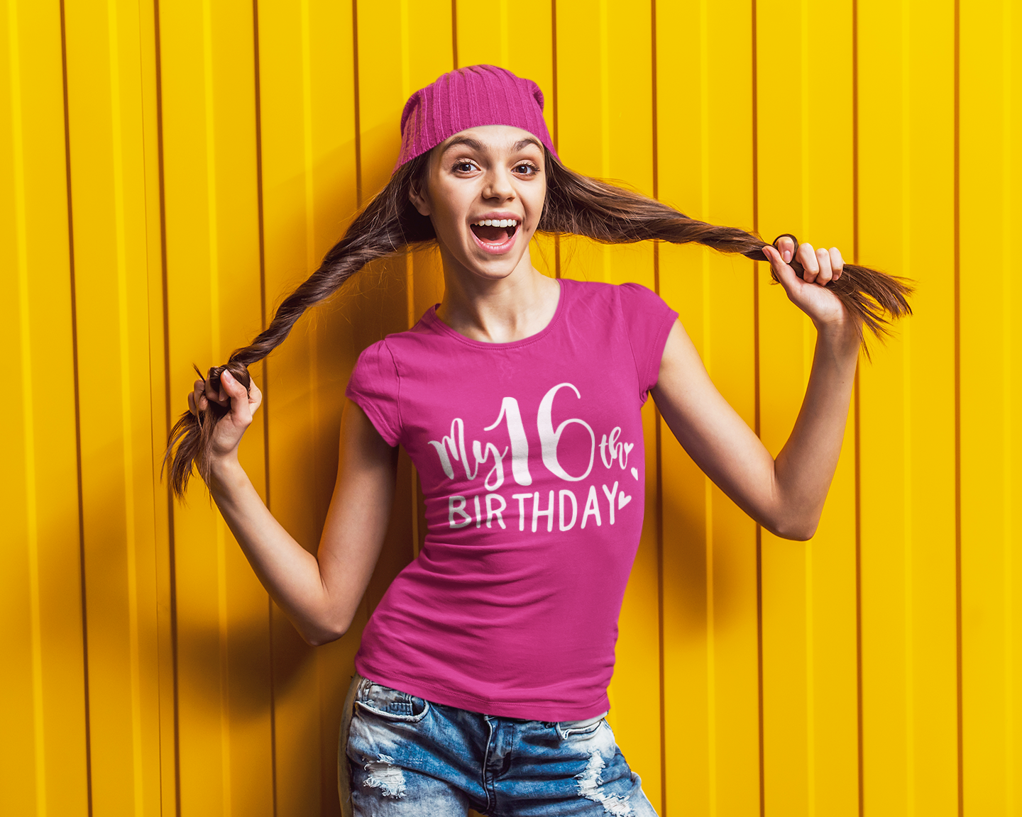 🎉🤍 My 16th Birthday – Celebration DTF Transfer FT627