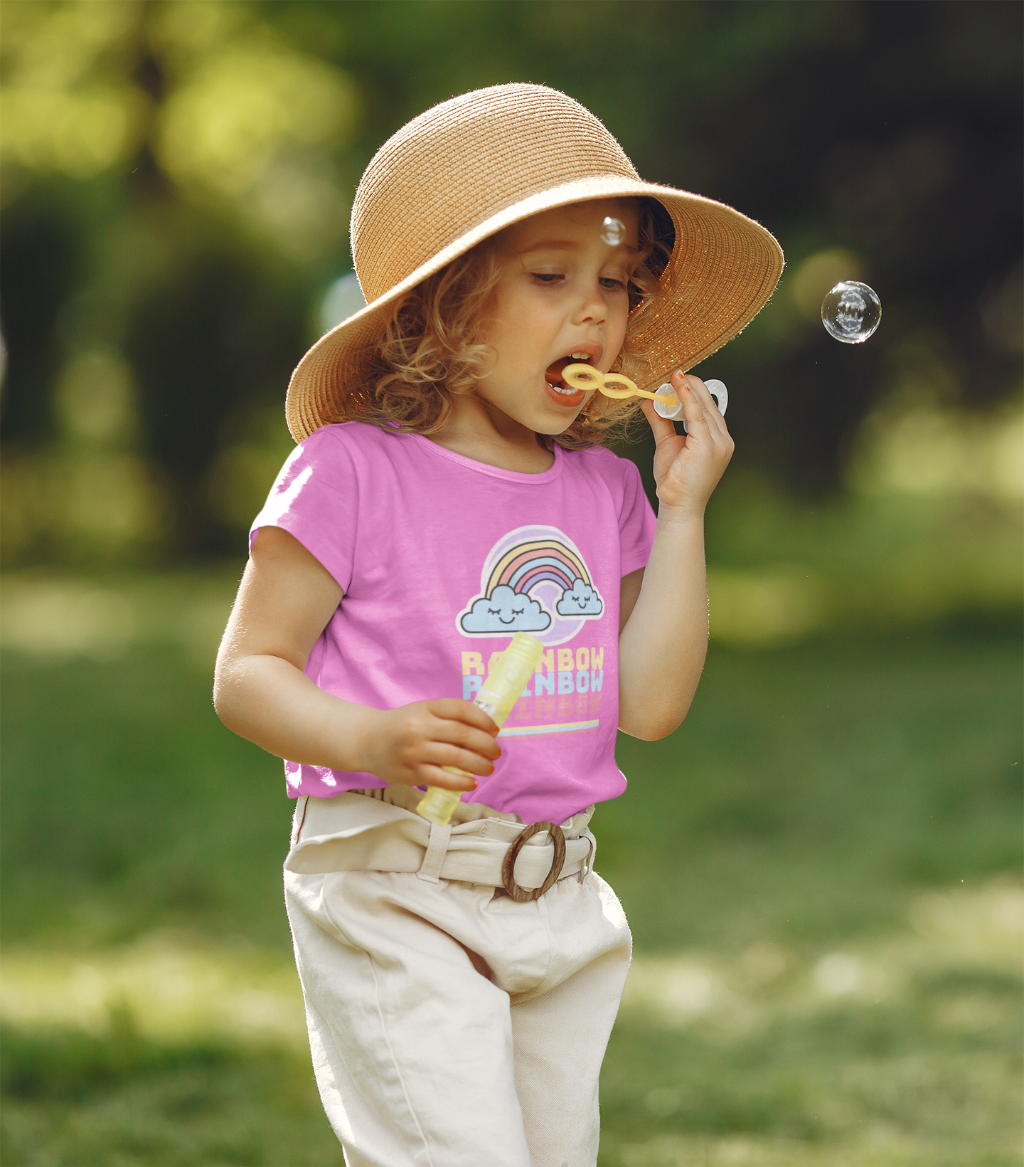 🌈☁️ RAINBOW RAINBOW RAINBOW | Pastel Joy DTF Transfer FT842