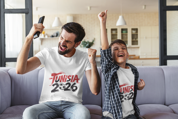 ⚽ Tunisia 2026 – Minimal Soccer Design DTF Transfer FT1203