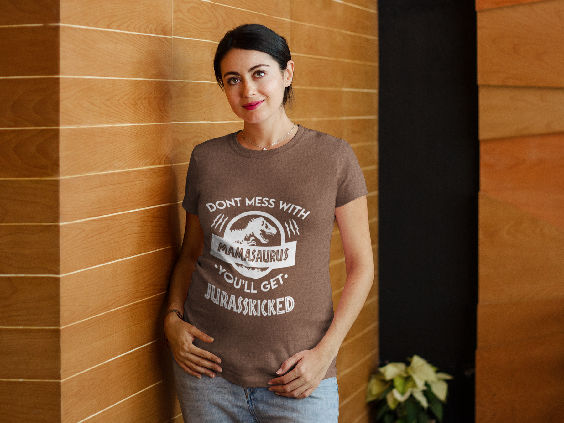 🦖 Don’t Mess With Mamasaurus | Bold Mom DTF Transfer FT857