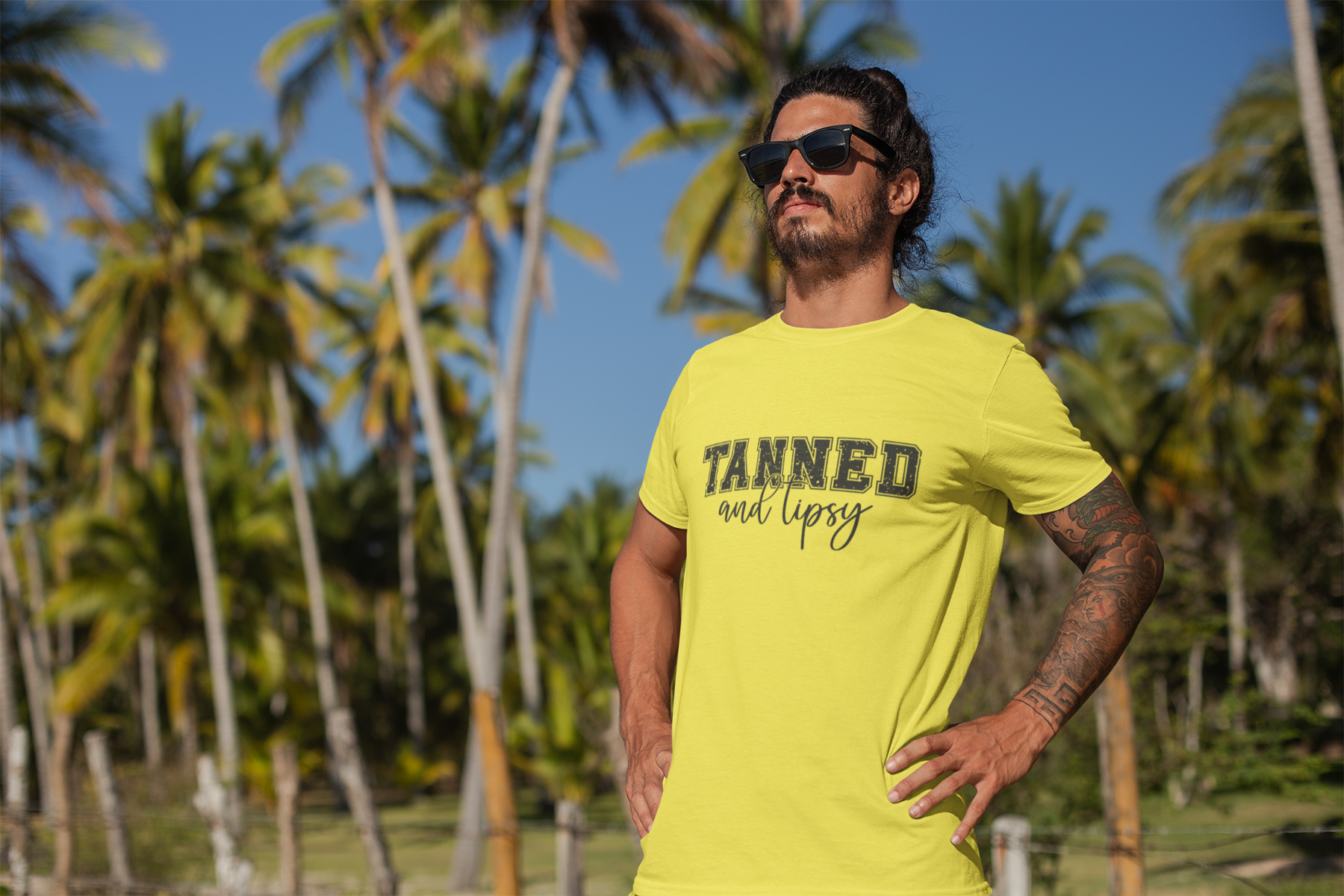 💋 Tanned and Lipsy Design DTF Transfer FT244