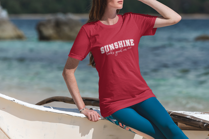 ☀️😎 Sunshine Looks Good on Me Design 2 DTF Transfer FT263