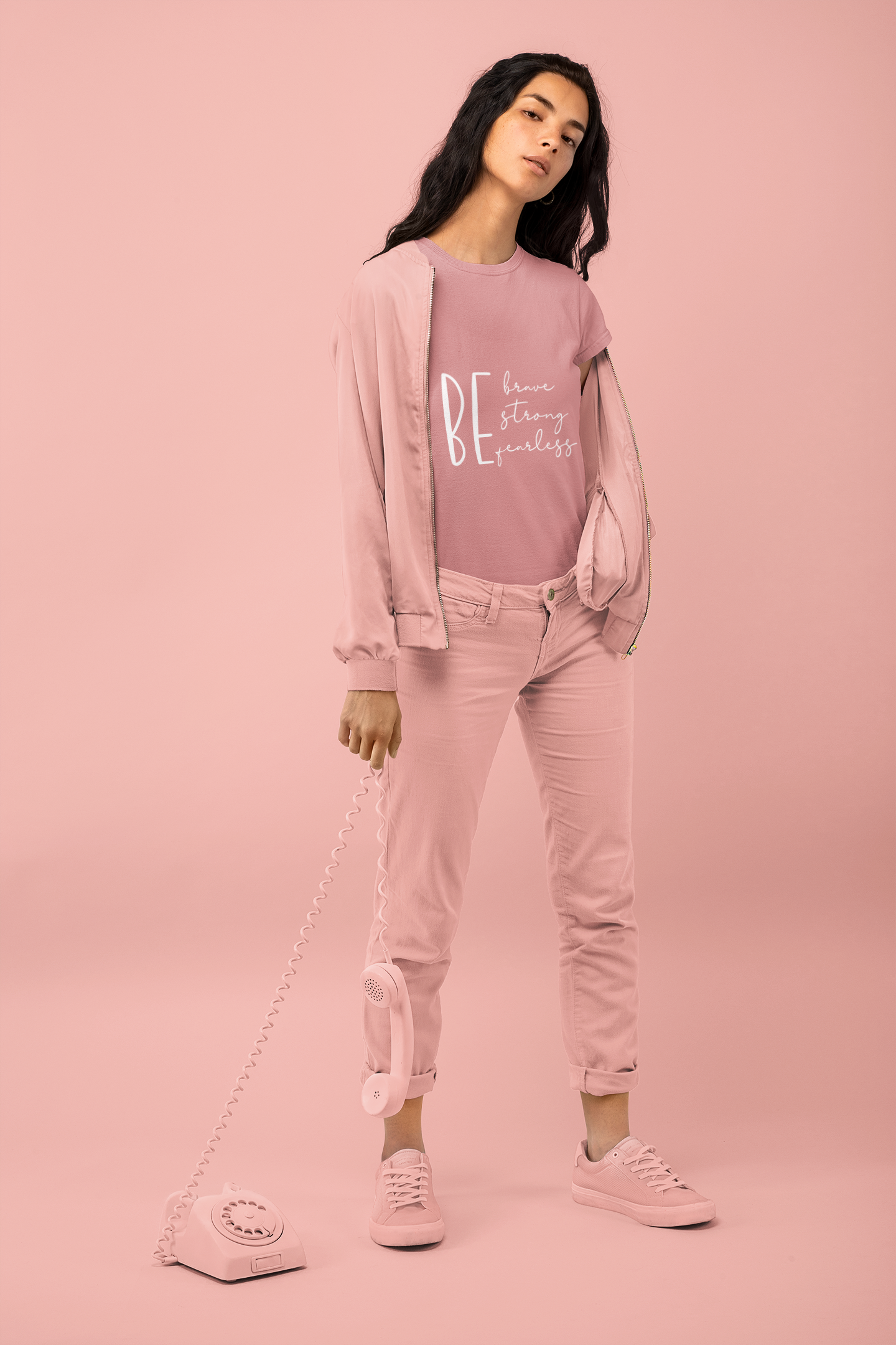 🤍 Be Brave, Strong & Fearless  | Statement DTF Transfer FT819