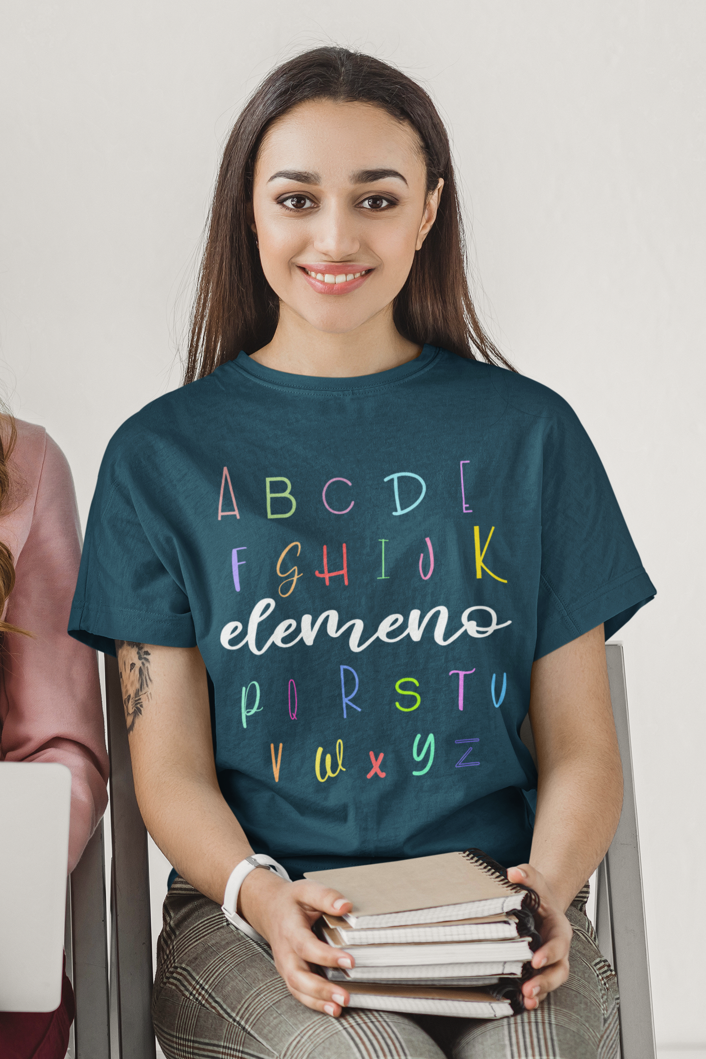 🔤🌈 Alphabet “elemeno” – Playful Learning Design | DTF Transfer FT942