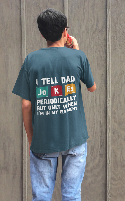 🧪 I Tell Dad Jokes | Periodic Humor DTF Transfer FT701