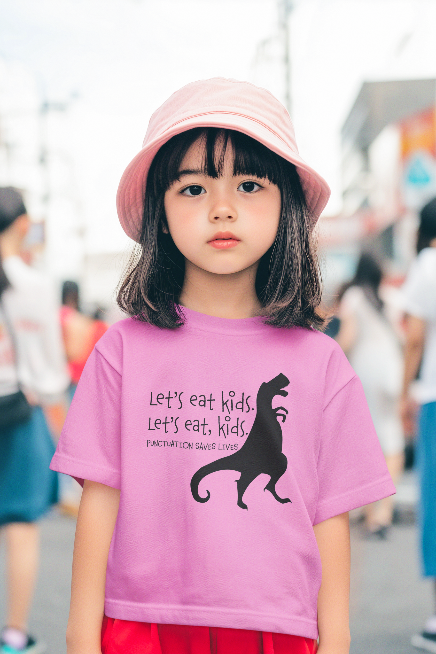 Let’s Eat, Kids DTF in Black Transfer FT465