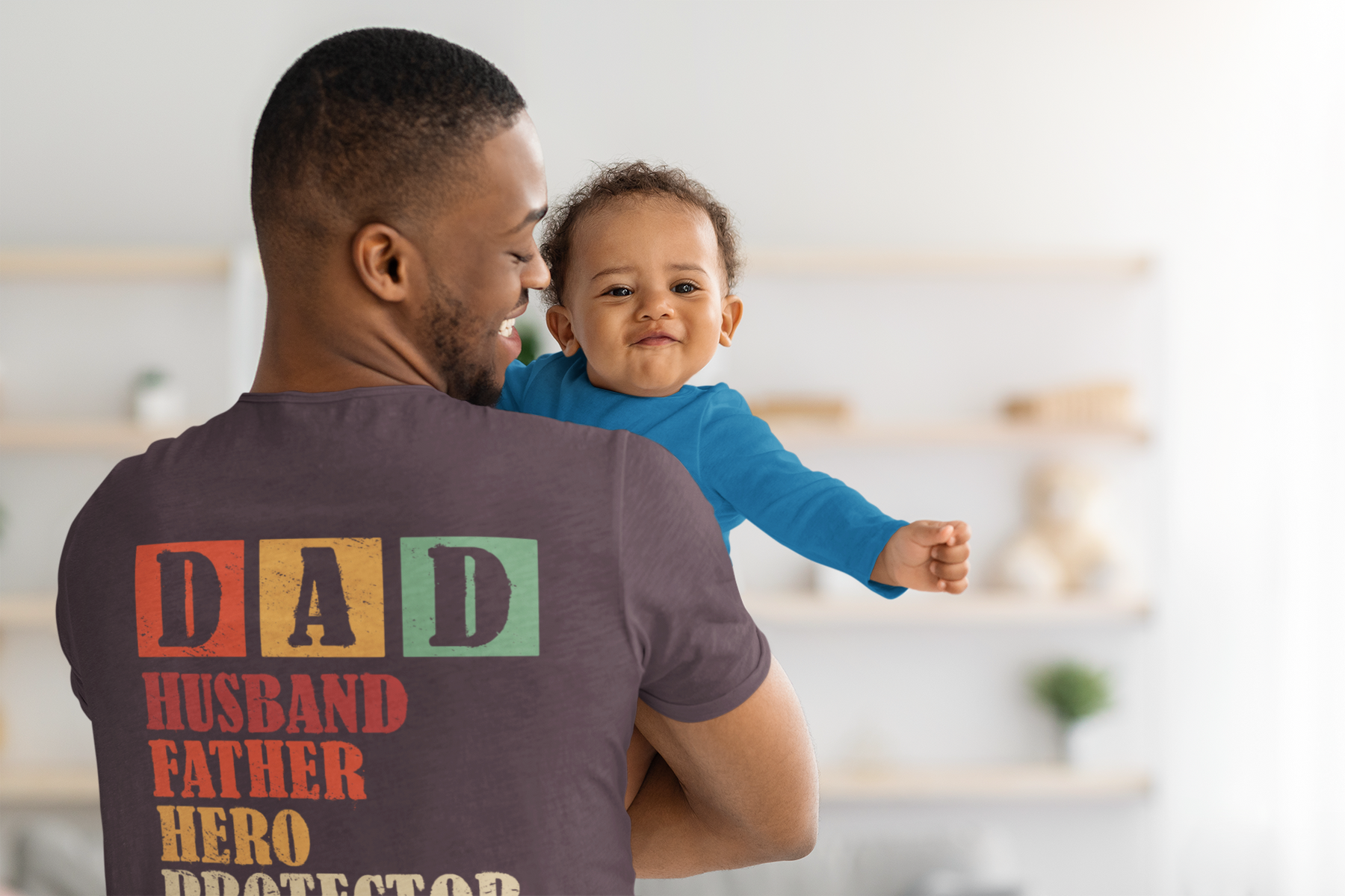 💪 Dad • Husband • Father • Hero • Protector • Legend DTF Transfer  FT167