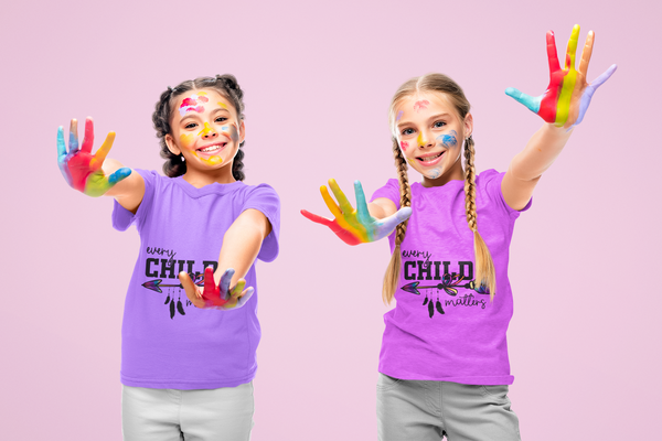 ❤️ Every Child Matters – Symbolic Arrow & Feather | DTF Transfer FT971