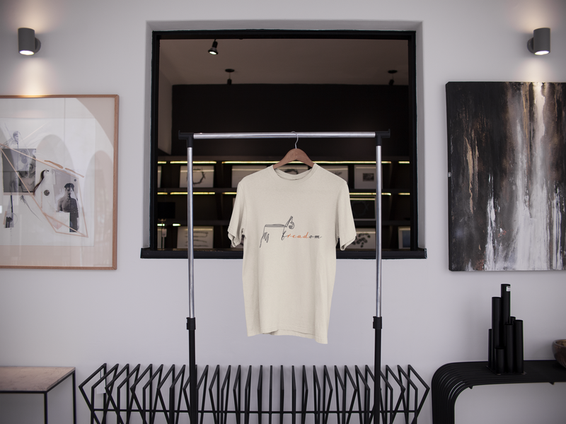 📚✨ “Freedom”  DTF Transfer in Black  FT513