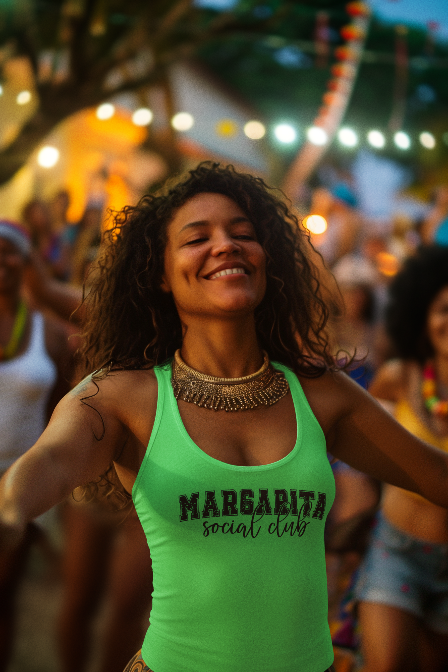 🍸🌴 Margarita Social Club Design DTF Transfer FT247