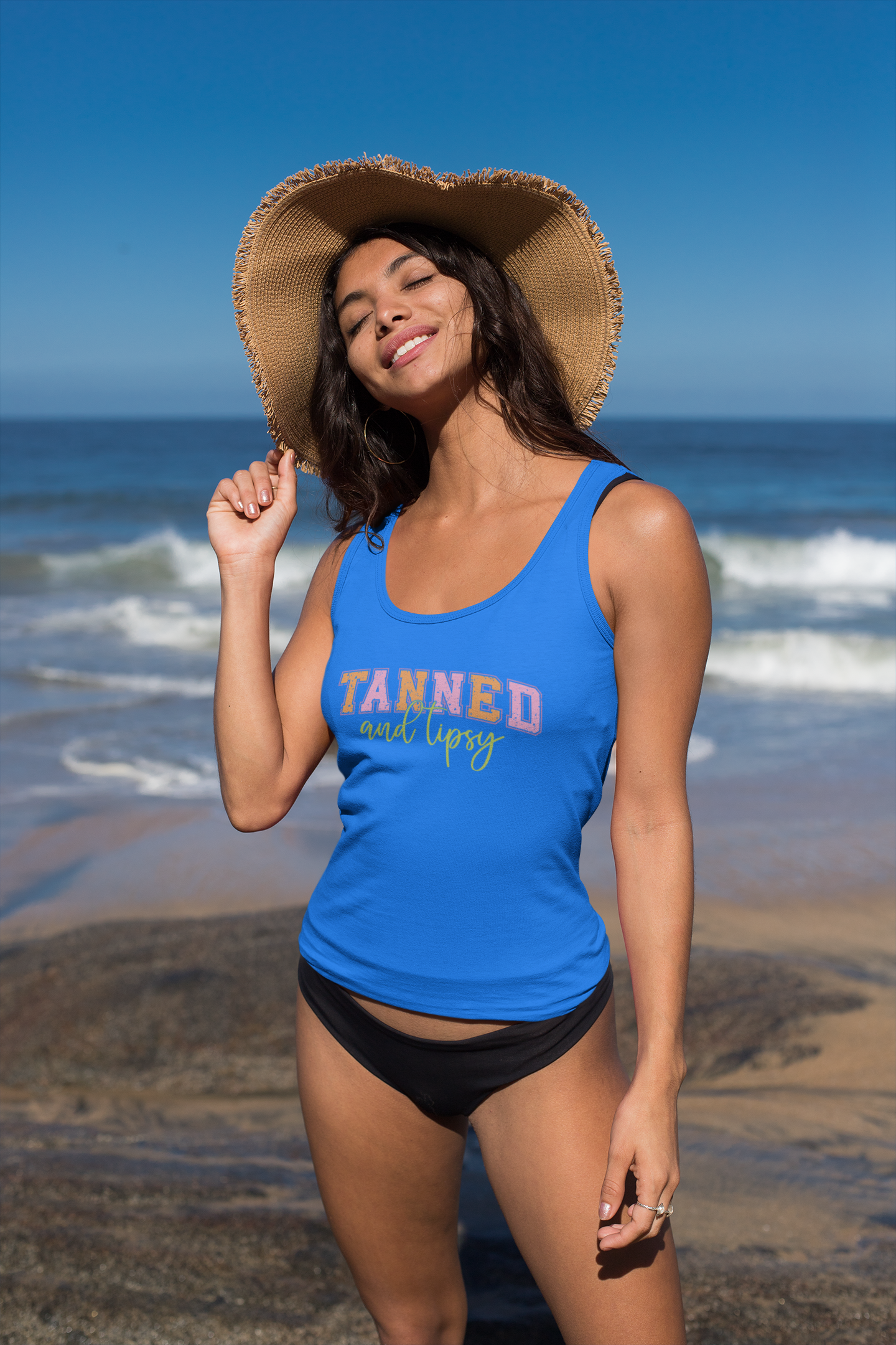 💋 Tanned and Lipsy Design 3 DTF Transfer FT246