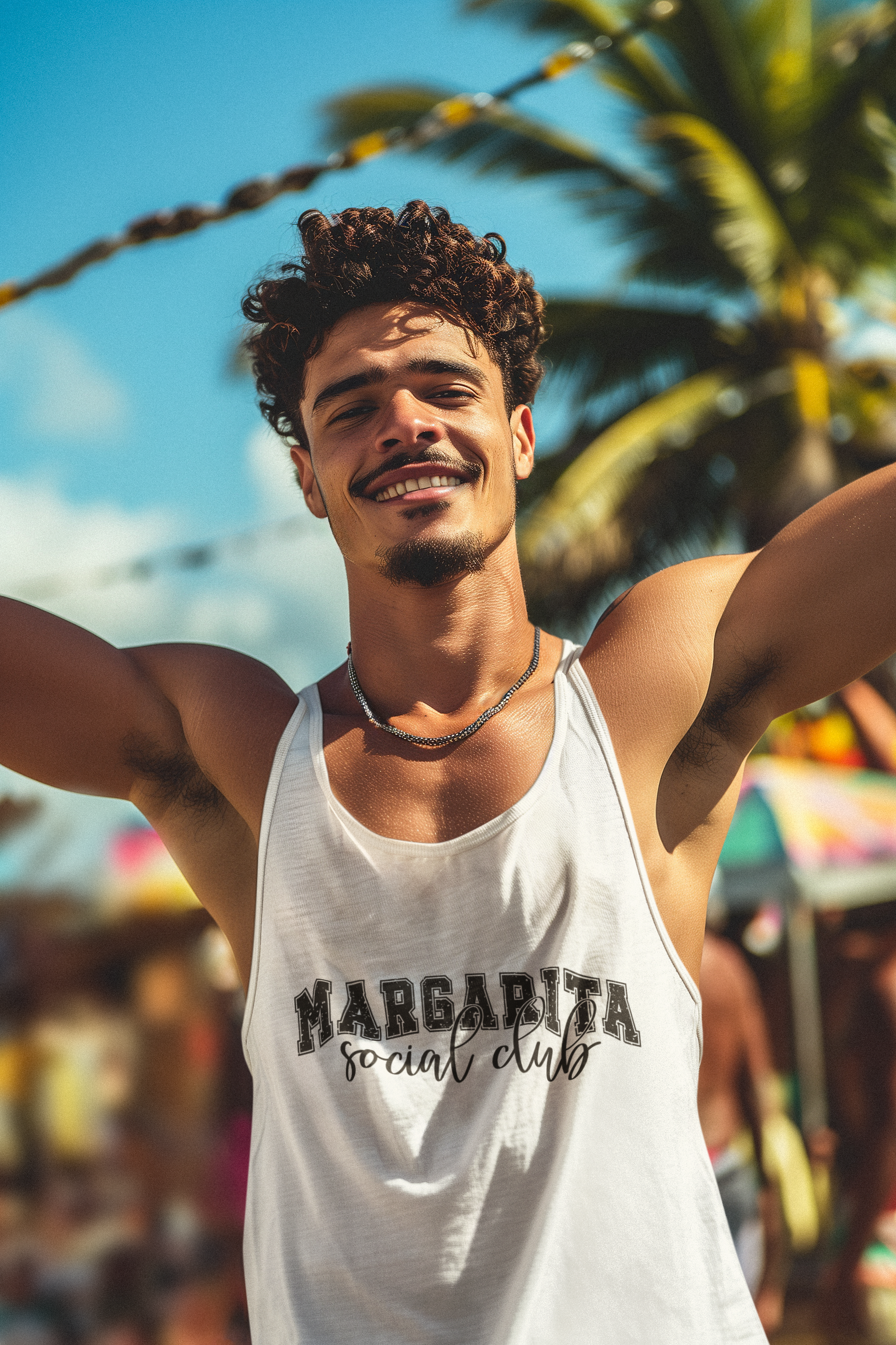 🍸🌴 Margarita Social Club Design DTF Transfer FT247