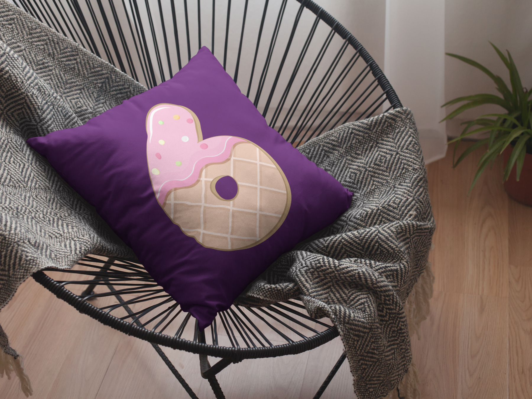 🎂✨ Birthday Number “6” – Donut Style  | DTF Transfer FT1160