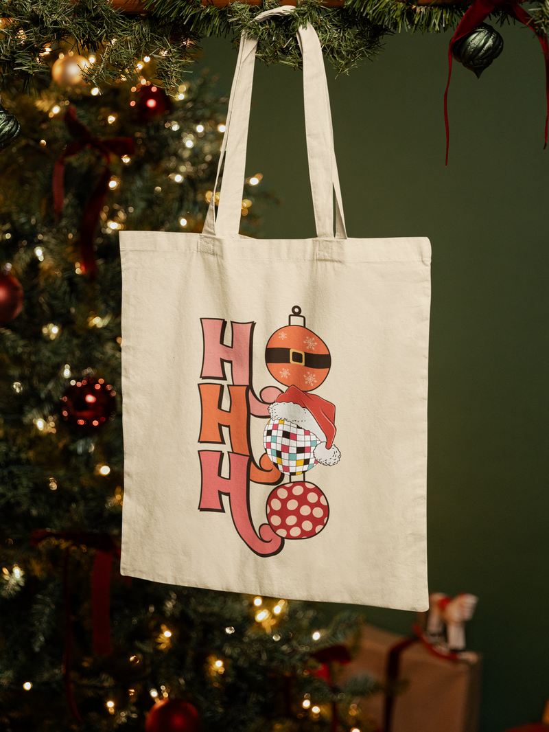 🎄 Retro Pastel Ho Ho Ho DTF Transfer (Vertical) DTF Transfer FT452