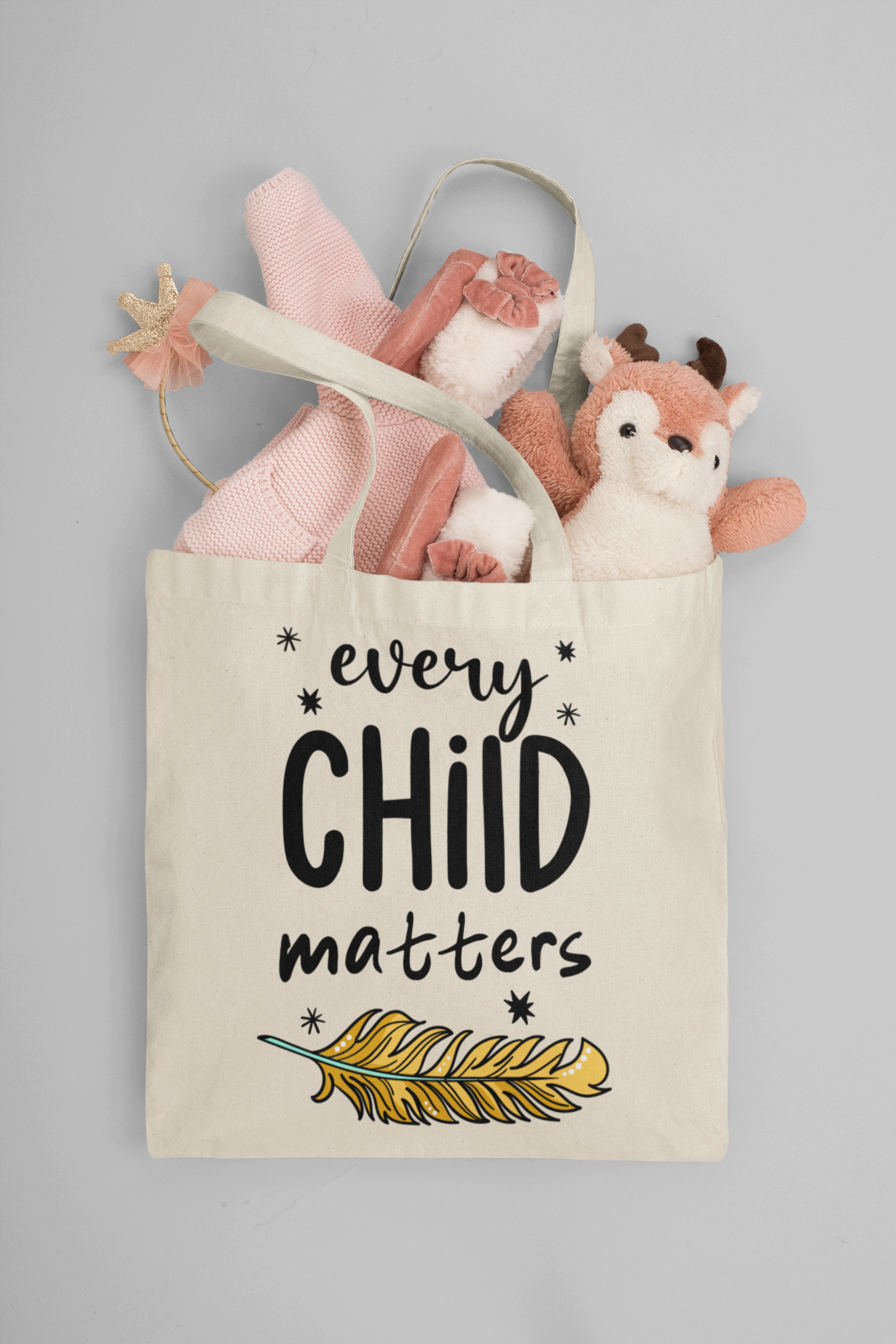💗 Every Child Matters – Yellow Wing Statement | DTF Transfer FT979