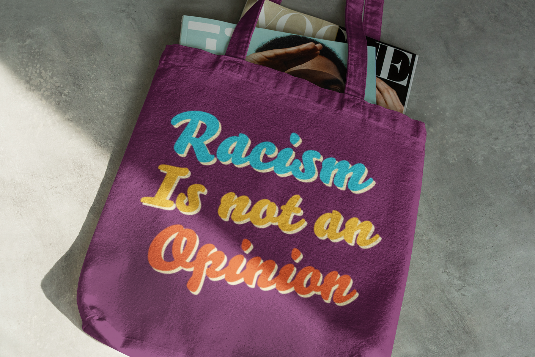 🌈 “Racism Is Not an Opinion” DTF Transfer FT580