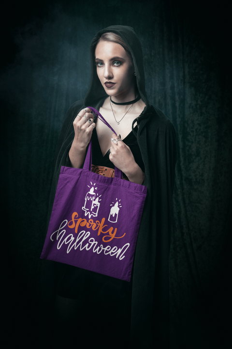 🕯️🎃 Spooky Halloween – Cozy Fall DTF Transfer FT635