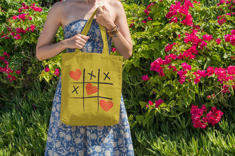 ❤️ Tic Tac Toe Love Romantic Game Design DTF Transfer FT389