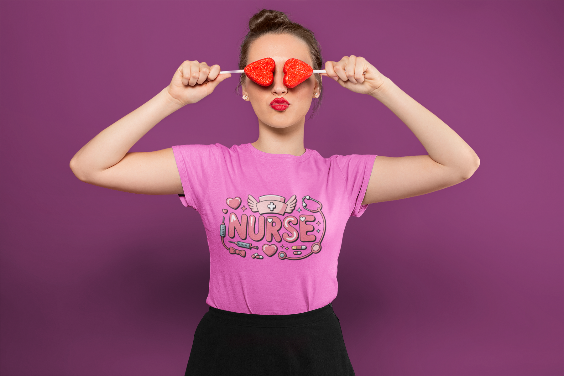 🩺💗 NURSE – Cute Medical Icons | DTF Transfer FT1129