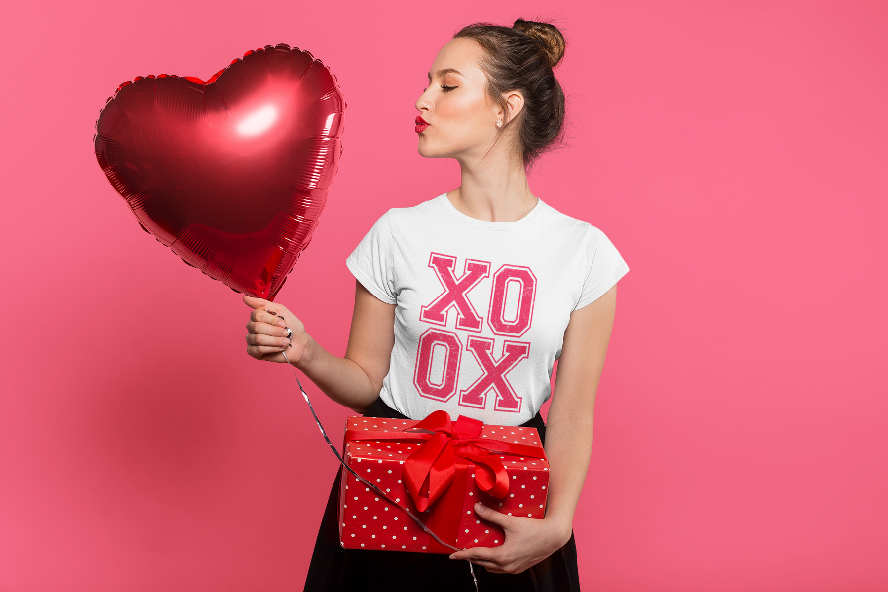 ❤️❌ XO – Valentine’s Day Statement | DTF Transfer FT1081