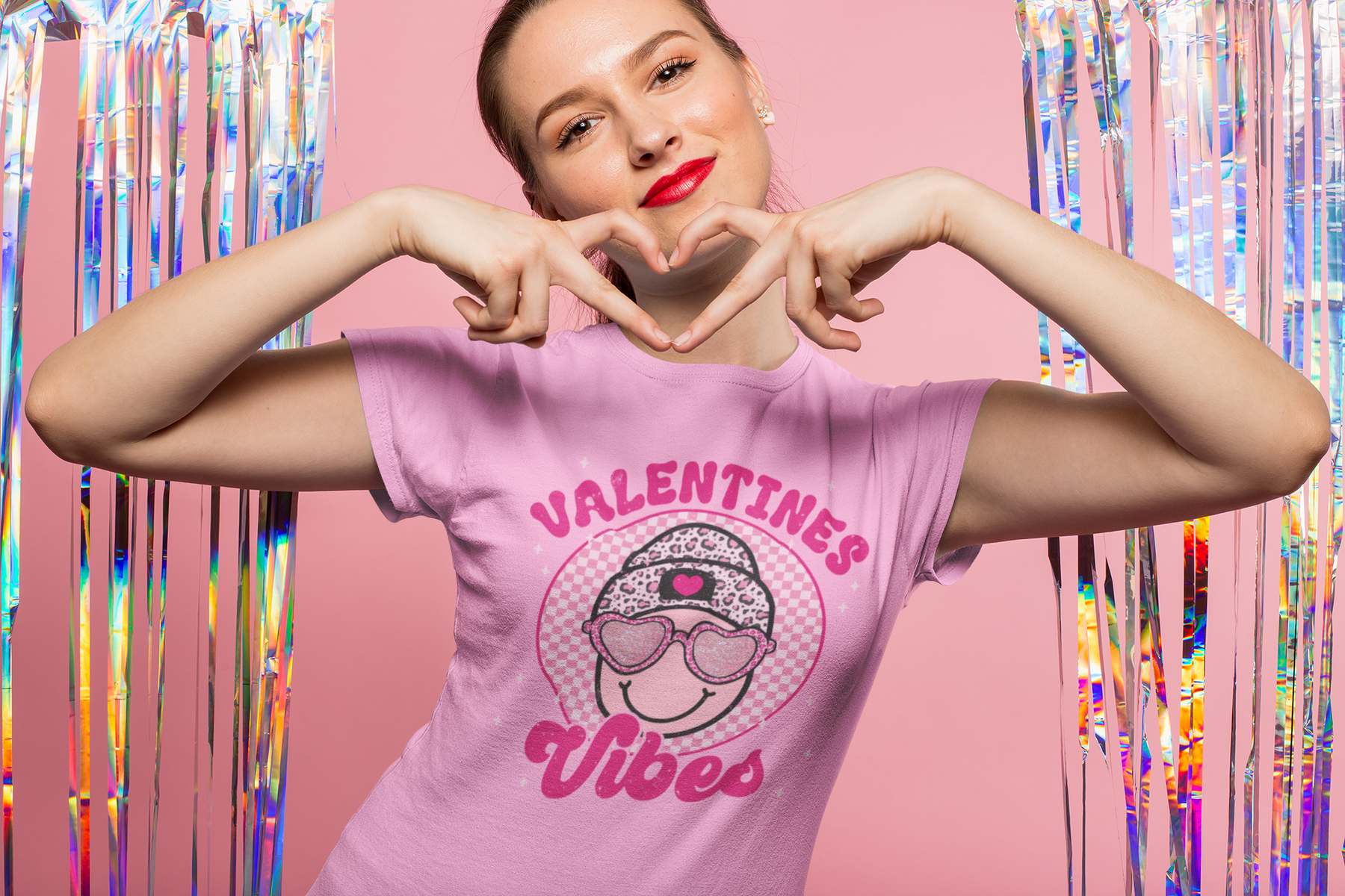 💗😎 VALENTINES VIBES – Valentine’s Day | DTF Transfer FT1094