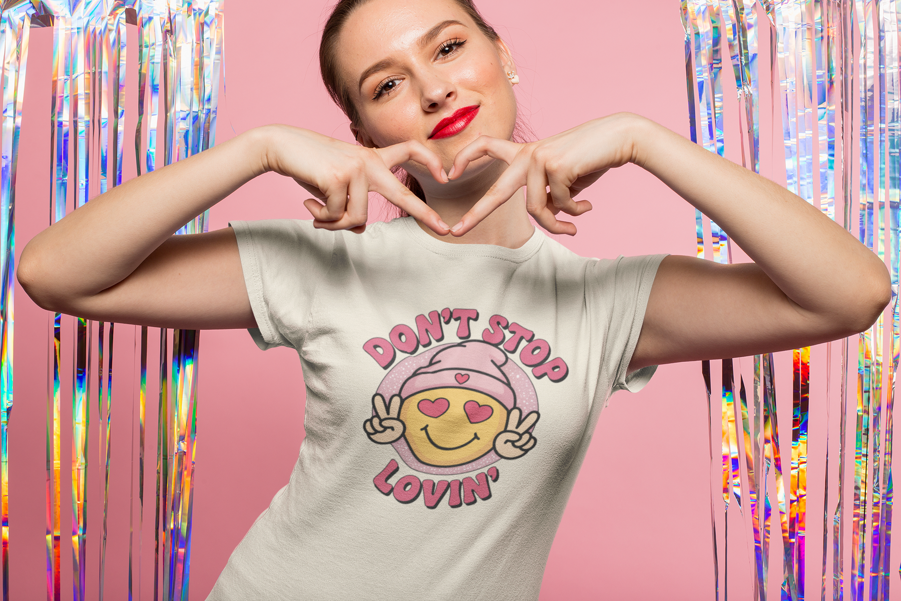 💕 Don’t Stop Lovin’ – Valentine’s Day | DTF Transfer FT1101